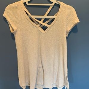 Maronie Criss-Cross V-Neck